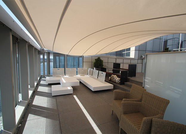 Sonnensegel in Sonderanfertigung