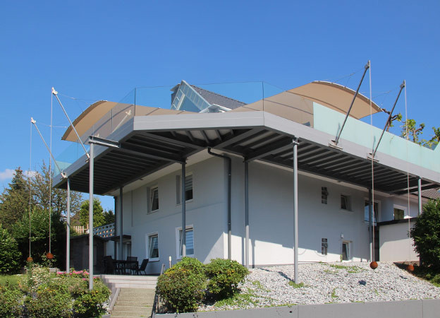 Standard-Sonnensegel ZEBRA SQUARE