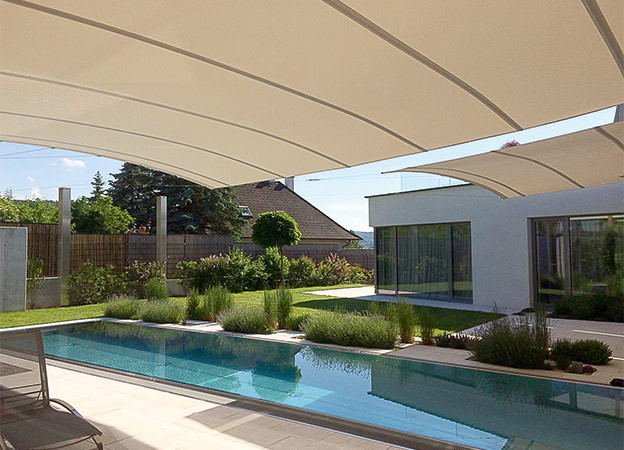 Standard-Sonnensegel ZEBRA SQUARE