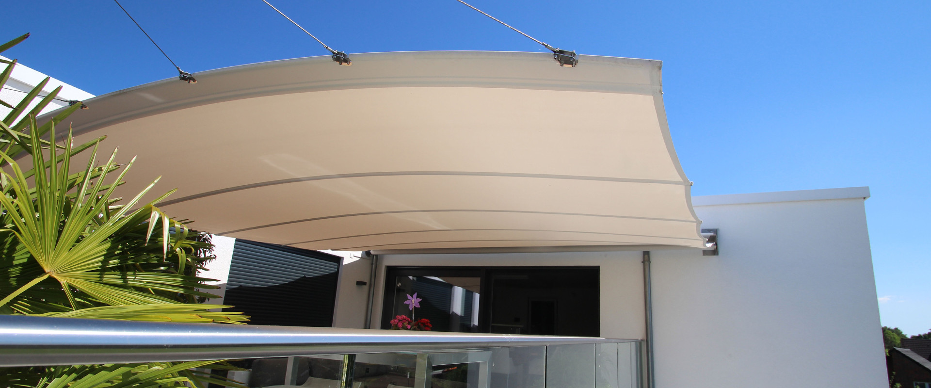 Sonnensegel von Zebra-Sails in Düsseldorf und NRW