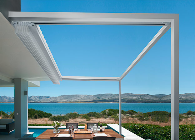 SUNRAIN Q Pergola Beschattungssytem